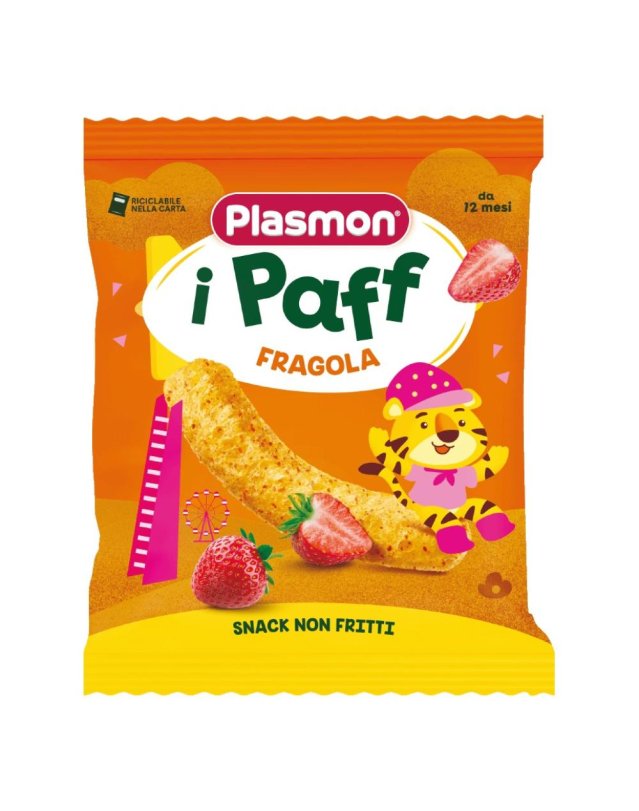 PLASMON PAFF Snack Fragola 15g