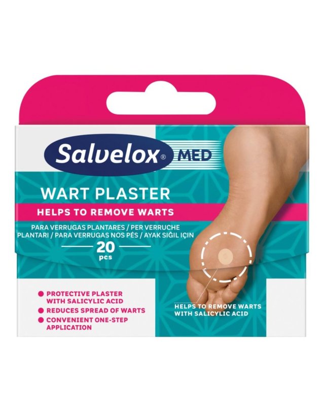 SALVELOX MED WART PLASTER 20PZ