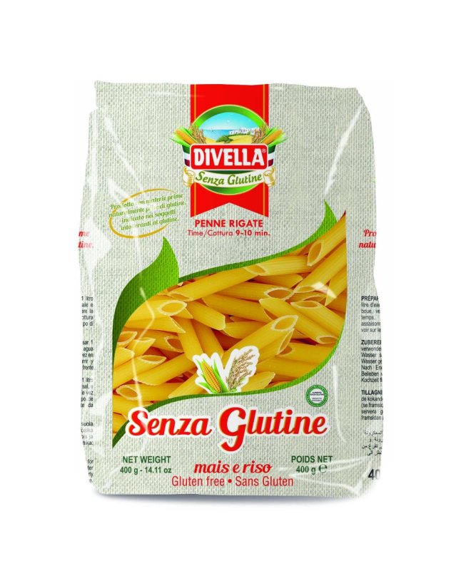DIVELLA Penne S/G 400g