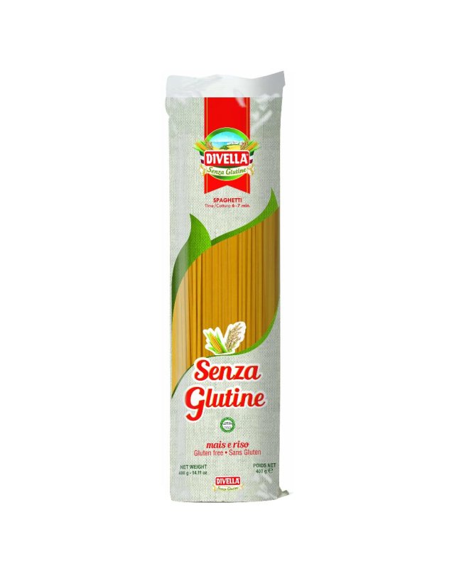 DIVELLA Spaghetti S/G 400g