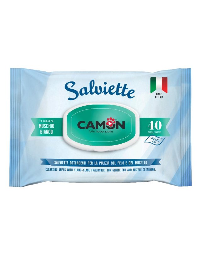 SALVIETTE MUSCHIO BIANCO