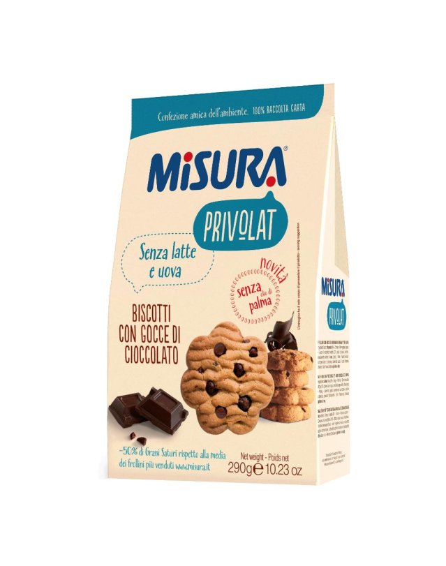 PRIVOLAT Bisc.Gocce Ciocc.290g