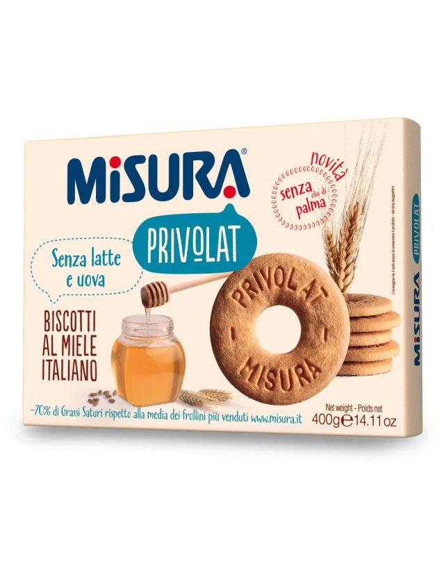 MISURA Bisc.Miele Privolat400g