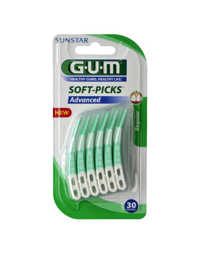 GUM SOFT-PICKS ADVANCED 30PZ