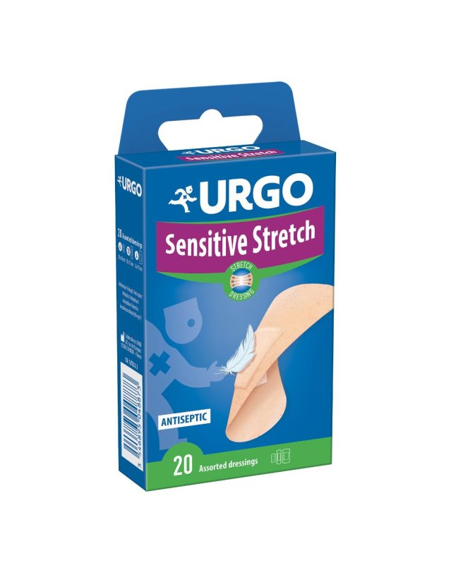 URGO SENSITIVE STR CER ASS 20P