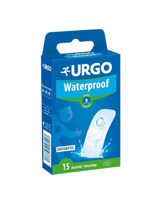 URGO WATERPROOF CER ASSORT 15P