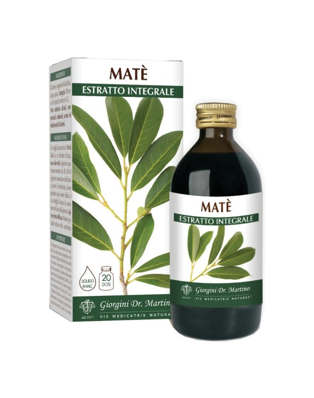 MATE' ESTRATTO INTEGRALE 200ML
