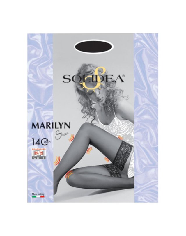 MARILYN 140 Sheer OT Nero 2-M