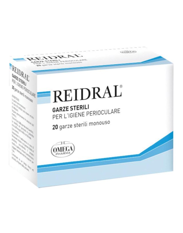 REIDRAL GARZE OCULARI 20PZ