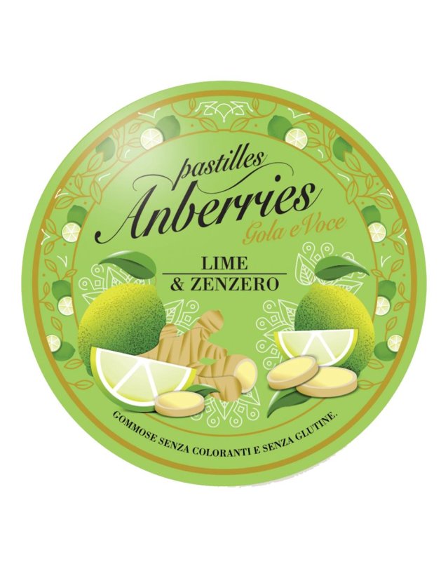 ANBERRIES LIME & ZENZERO