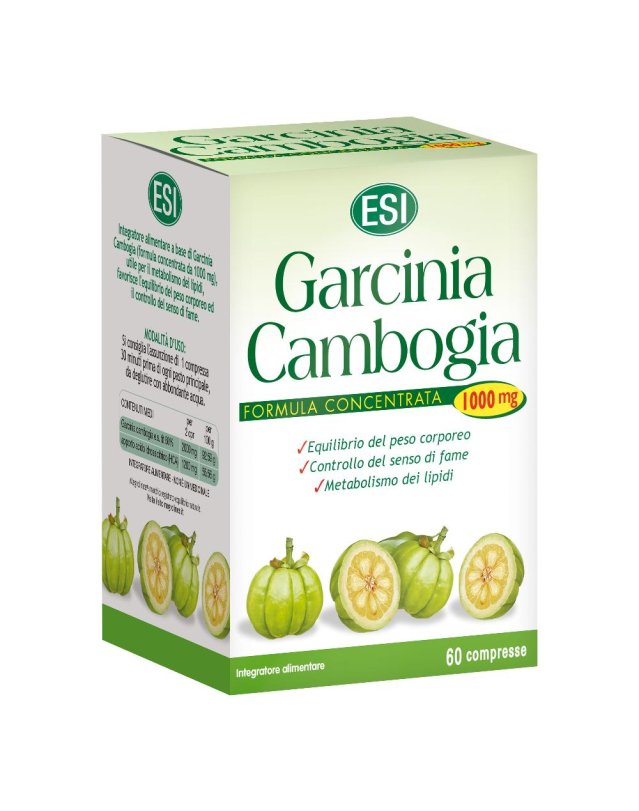 GARCINIA CAMBOG 1000MG 60CPR ESI