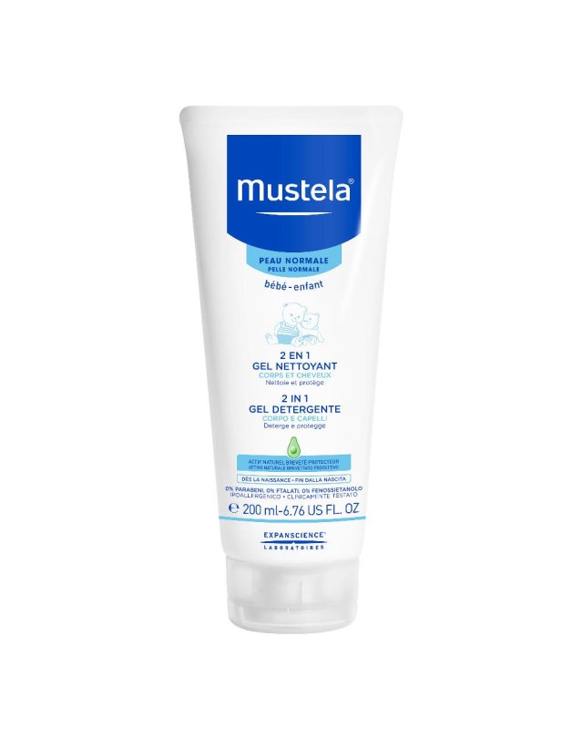 MUSTELA 2IN1 GEL DETERG 200ML<<<