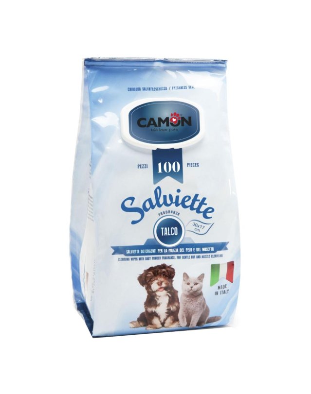 SALVIETTE TALCO 100 PZ