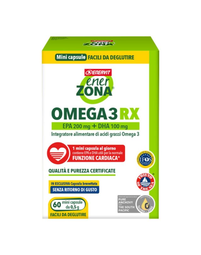 ENERZONA OMEGA 3 RX 60CAPS 0,5G
