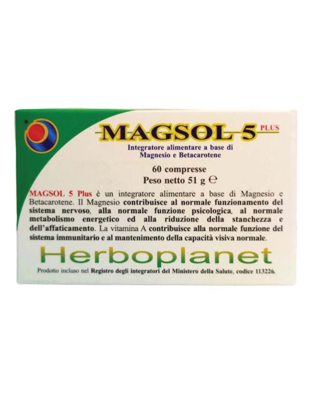 MAGSOL 5 PLUS 60CPR