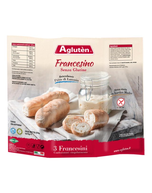 AGLUTEN FRANCESINO 225G