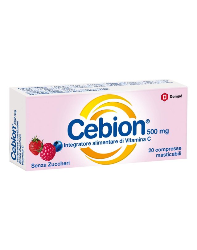 CEBION VITAMINA C - 20 Compresse Masticabili Senza Zucchero