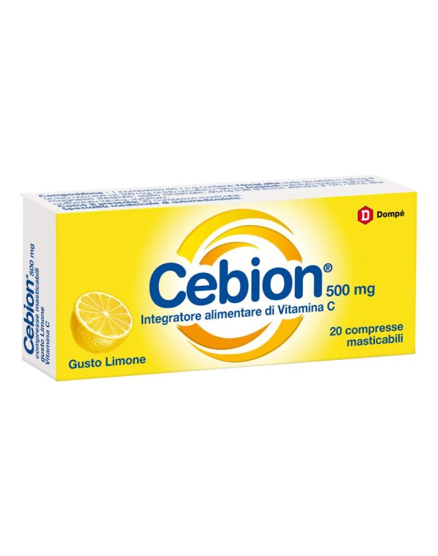 CEBION VITAMINA C Gusto Limone - 20 Compresse Masticabili