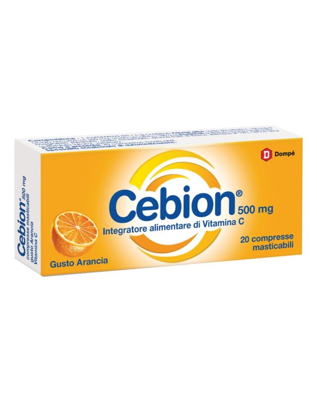 CEBION VITAMINA C Gusto Arancia -10 Compresse Masticabili