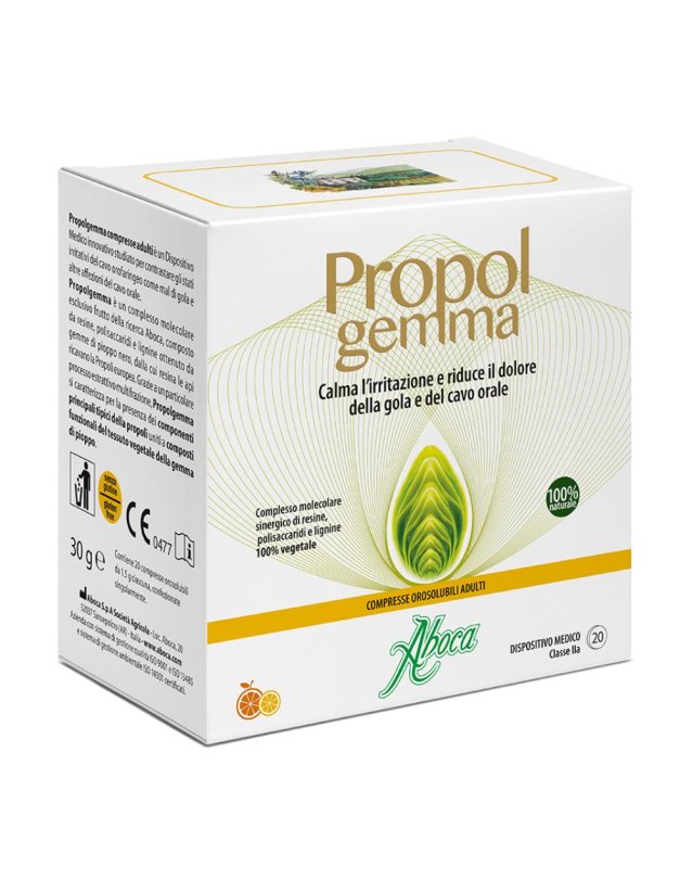 PROPOLGEMMA ADULTI 20CPR OROSOL