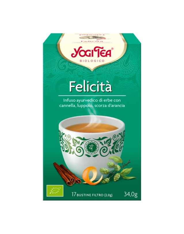 YOGI TEA FELICITA' 34G