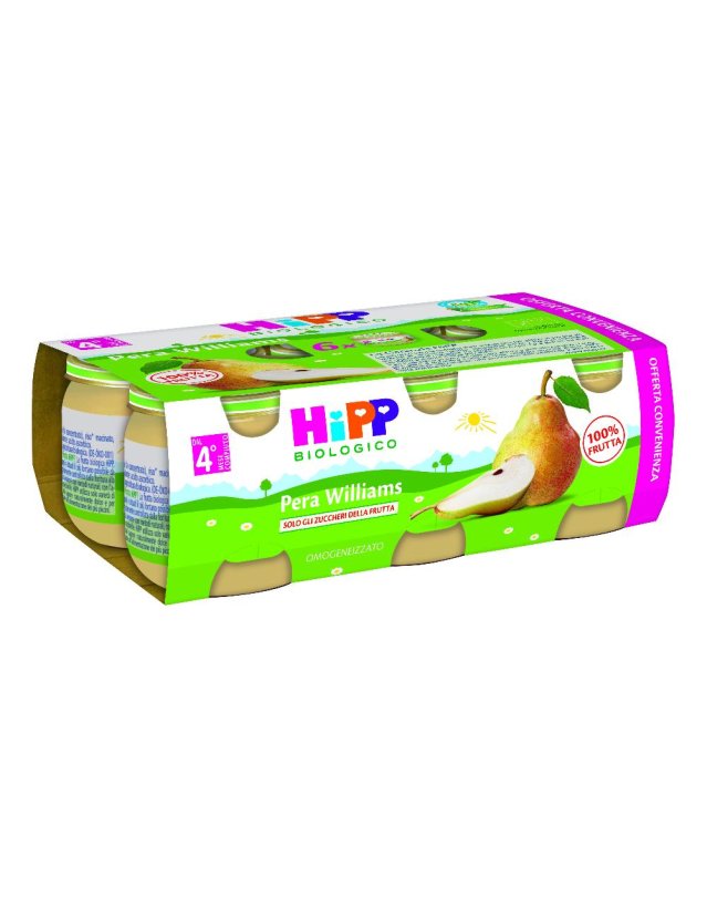 HIPP OMO PERA WILLIAMS 6X80G