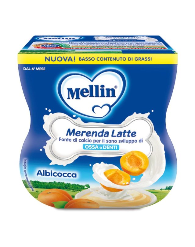 MELLIN MER LATTE ALB 2X100G