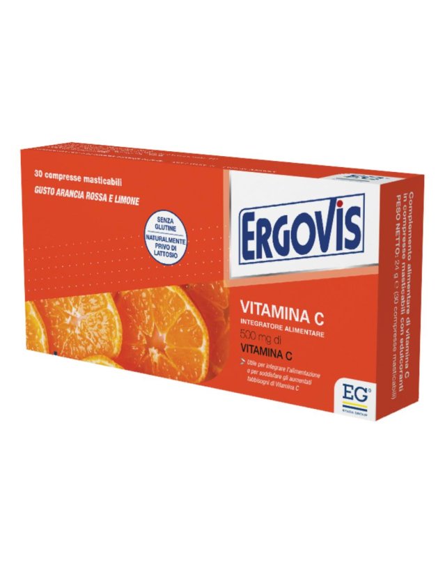 ERGOVIS VIT C 1000MG 20CPR EFF