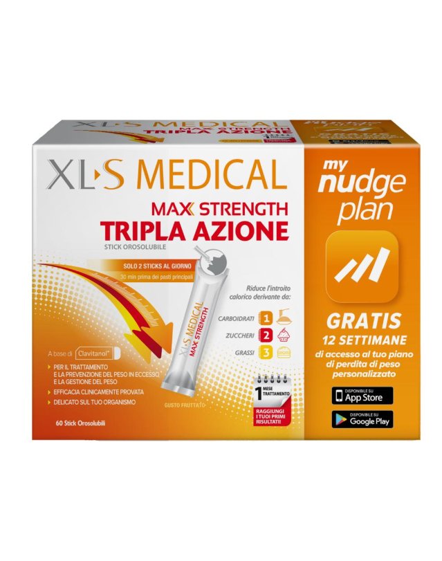 XLS MEDICAL MAX STRENGTH 60STICK