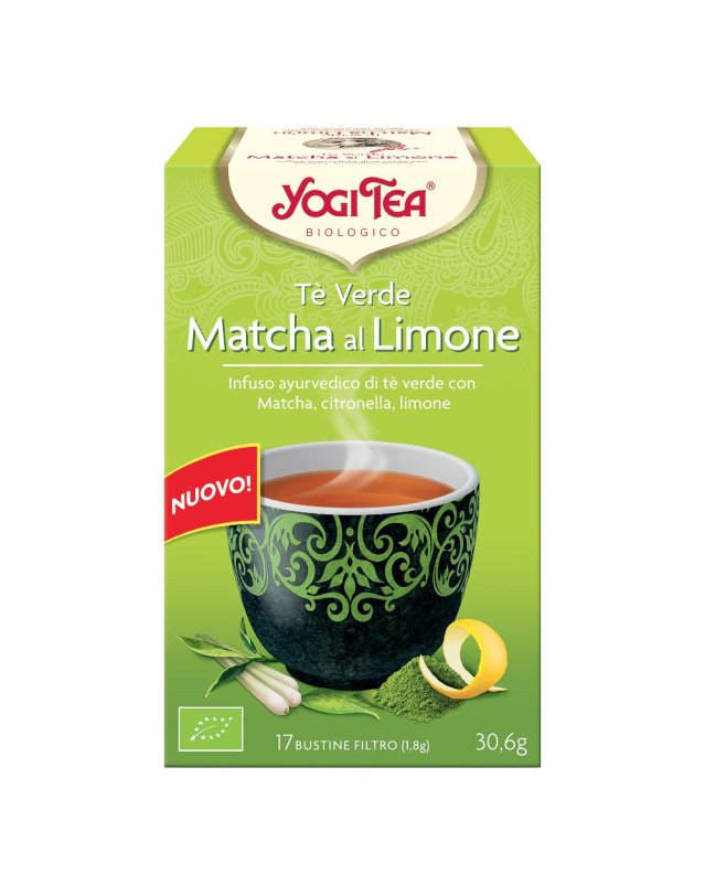 YOGI TEA TE' VE MACHA LIM BIO