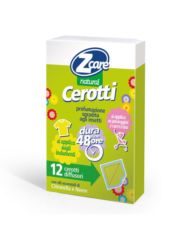 ZCARE NATURAL CEROTTI 12PZ