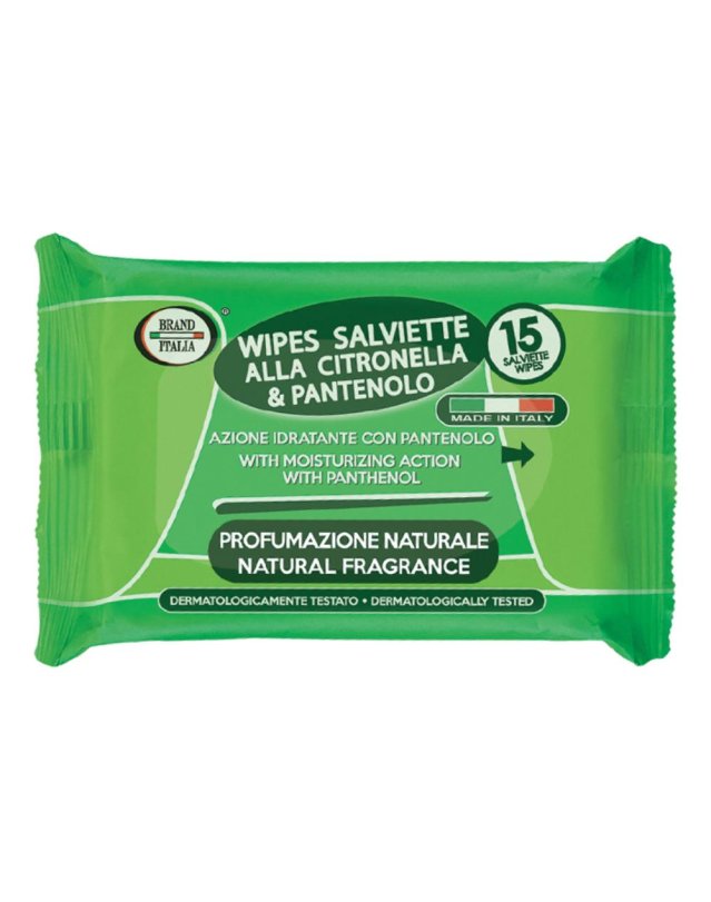 SALVIETTE ALLA CITRONELLA