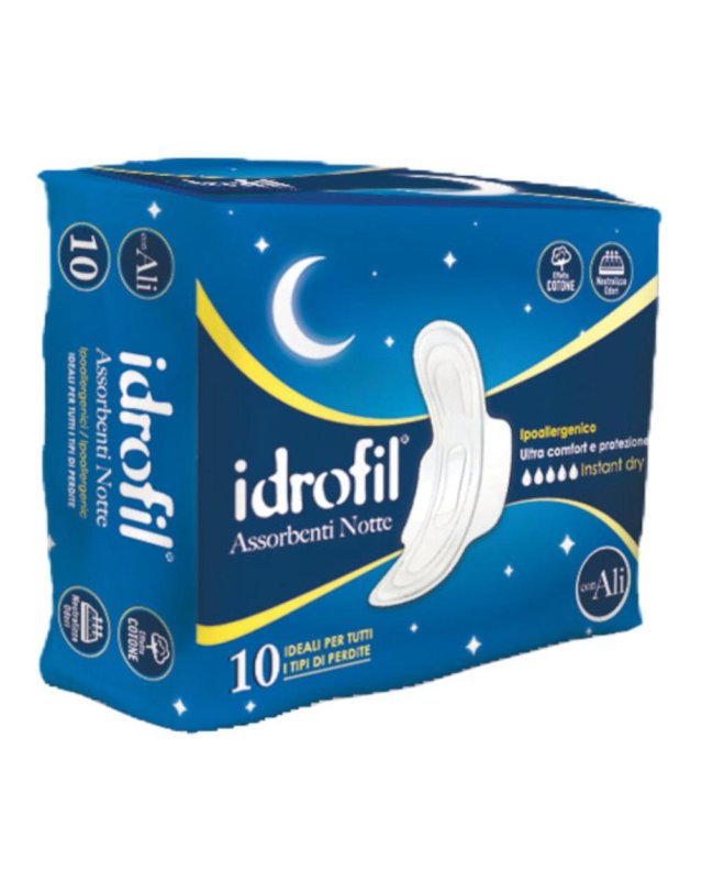 ASSORBENTI NOTTE CON ALI 10PZ
