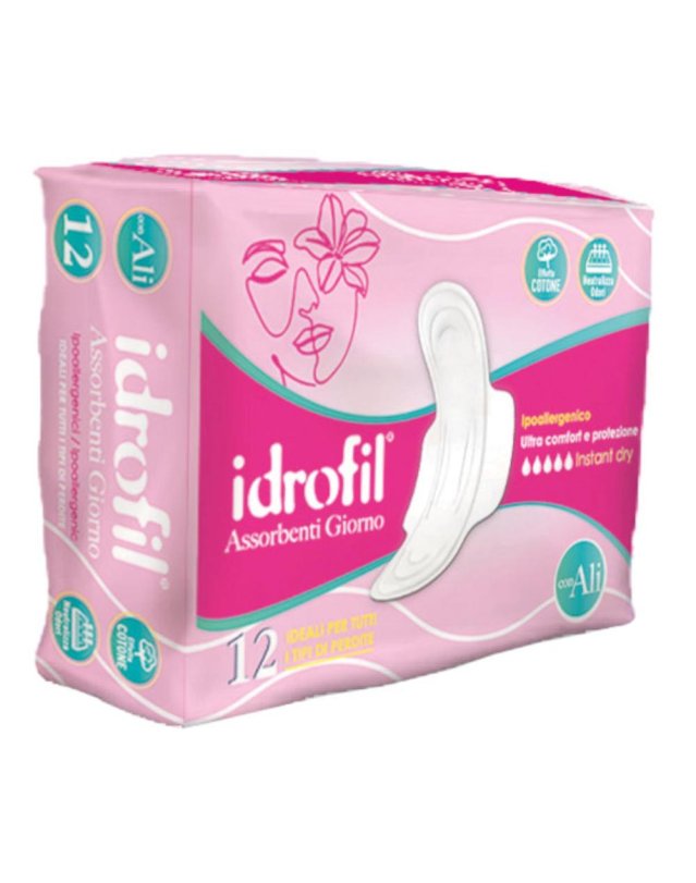 ASSORBENTI GIORNO CON ALI 12PZ