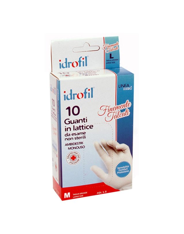 GUANTI IN LATTICE S 10PZ IDROFIL
