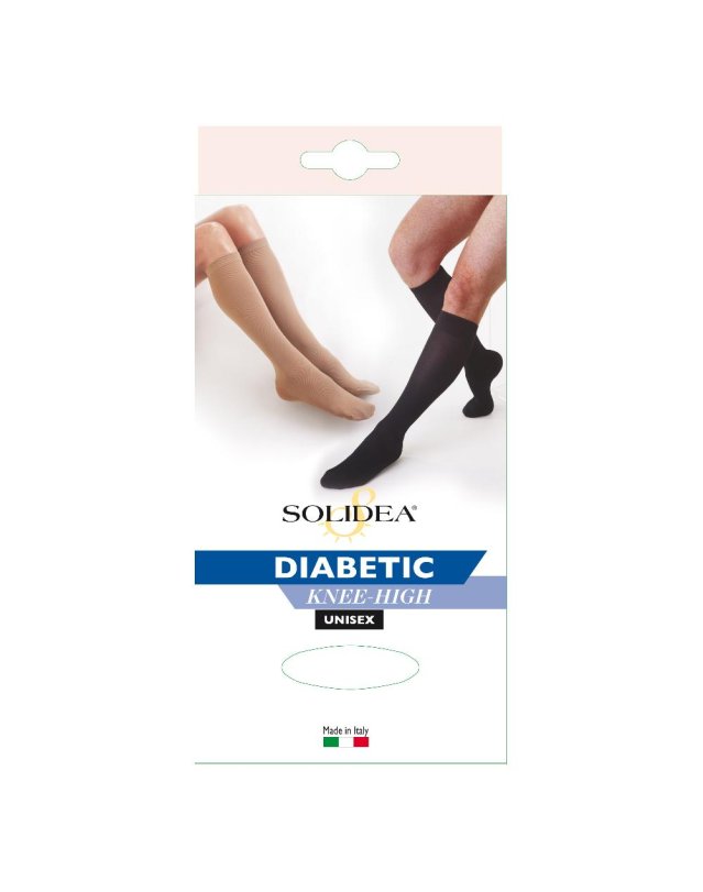 DIABETIC KNEE-HIGH Bianco 3-L
