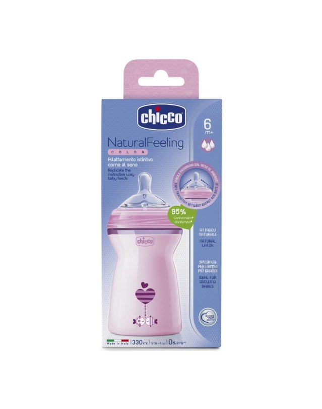 BIB 80837.11 FEEL 6M+ GIRL 330ML