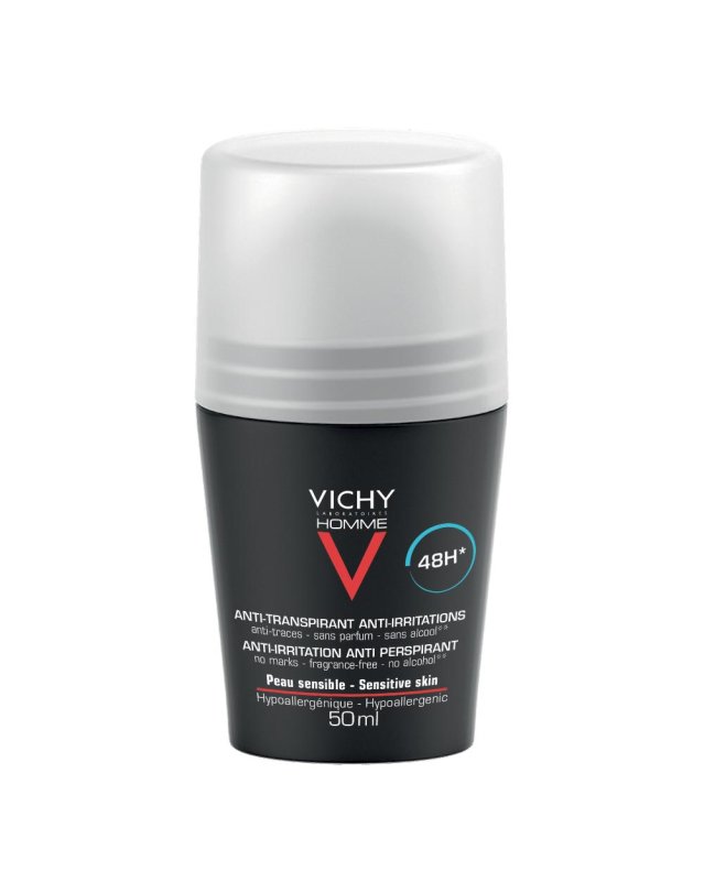 Vichy Homme Deodorante Roll-On Anti-Macchie 50ml