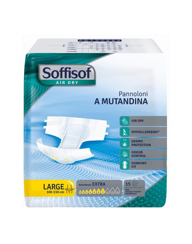 SOFFISOF AirDry P-Mut.E L 15pz