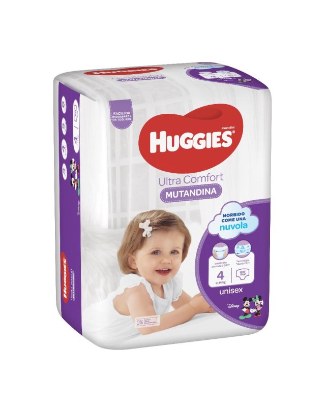 HUGGIES DIAPER PANT BASE 4 15P