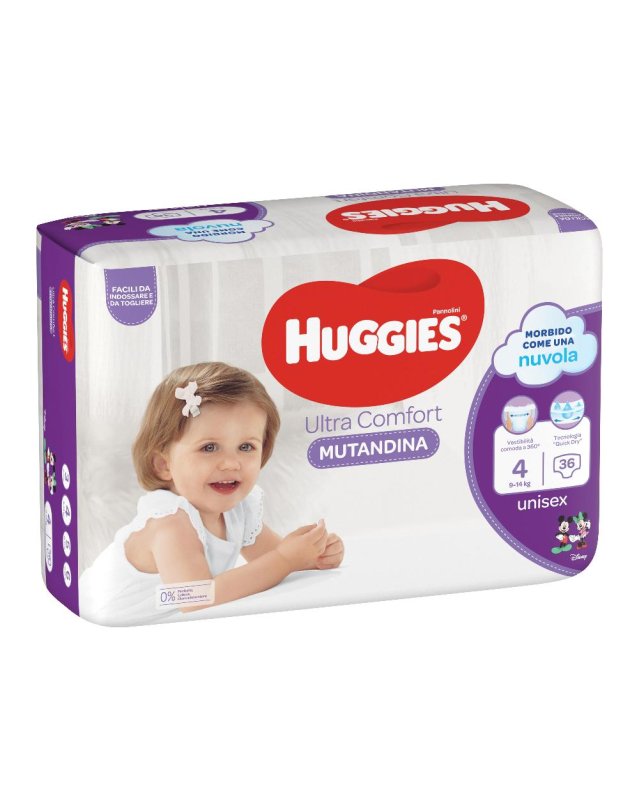 HUGGIES DIAPER PANT GR 4 36PZ