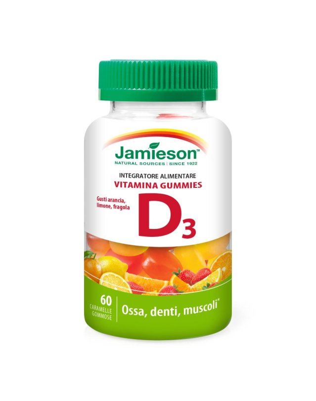JAMIESON VITAMINA D GUM 60CARA