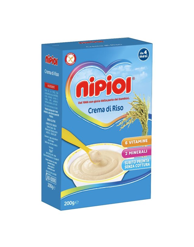 NIPIOL CEREALI CREMA RISO 200