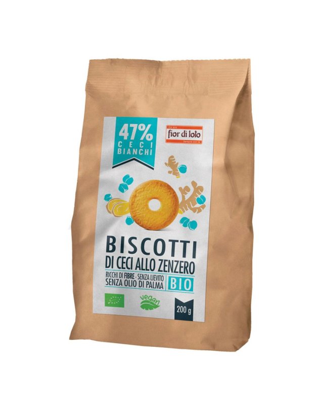 BIO Bisc.Ceci e Zenzero 200g