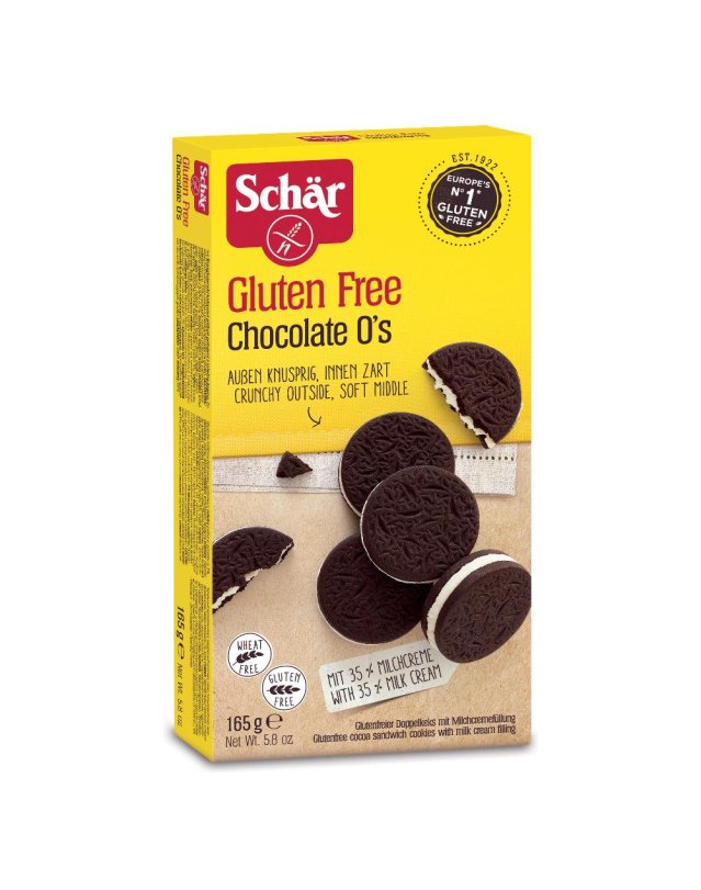 SCHAR CHOCOLATE O'S BISCOTTI