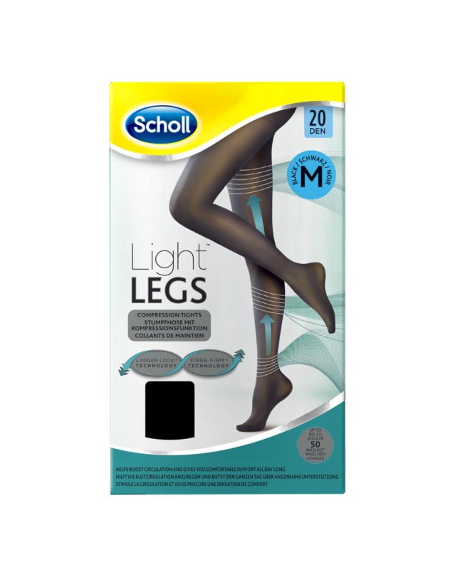 SCHOLL LIGHTLEGS20 DEN M NERO