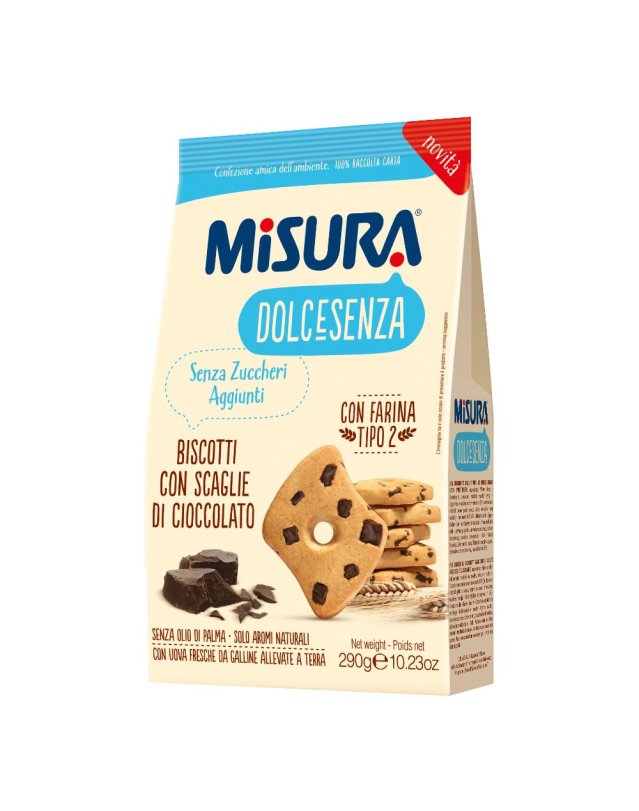 MISURA D-Senza Bisc.Ciocc.290g