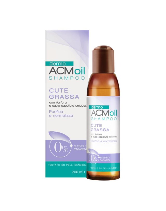 DERMOACM OIL SHAMPOO CUTE GRAS