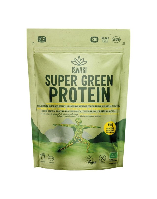SUPER GREEN PROTEIN BIO ISWARI