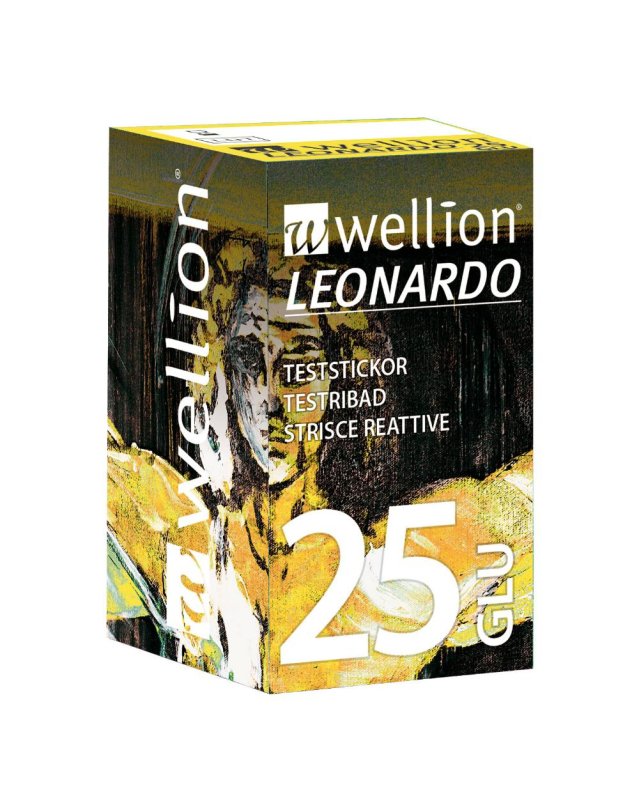 WELLION LEONAR STRIPS 25 GLIC
